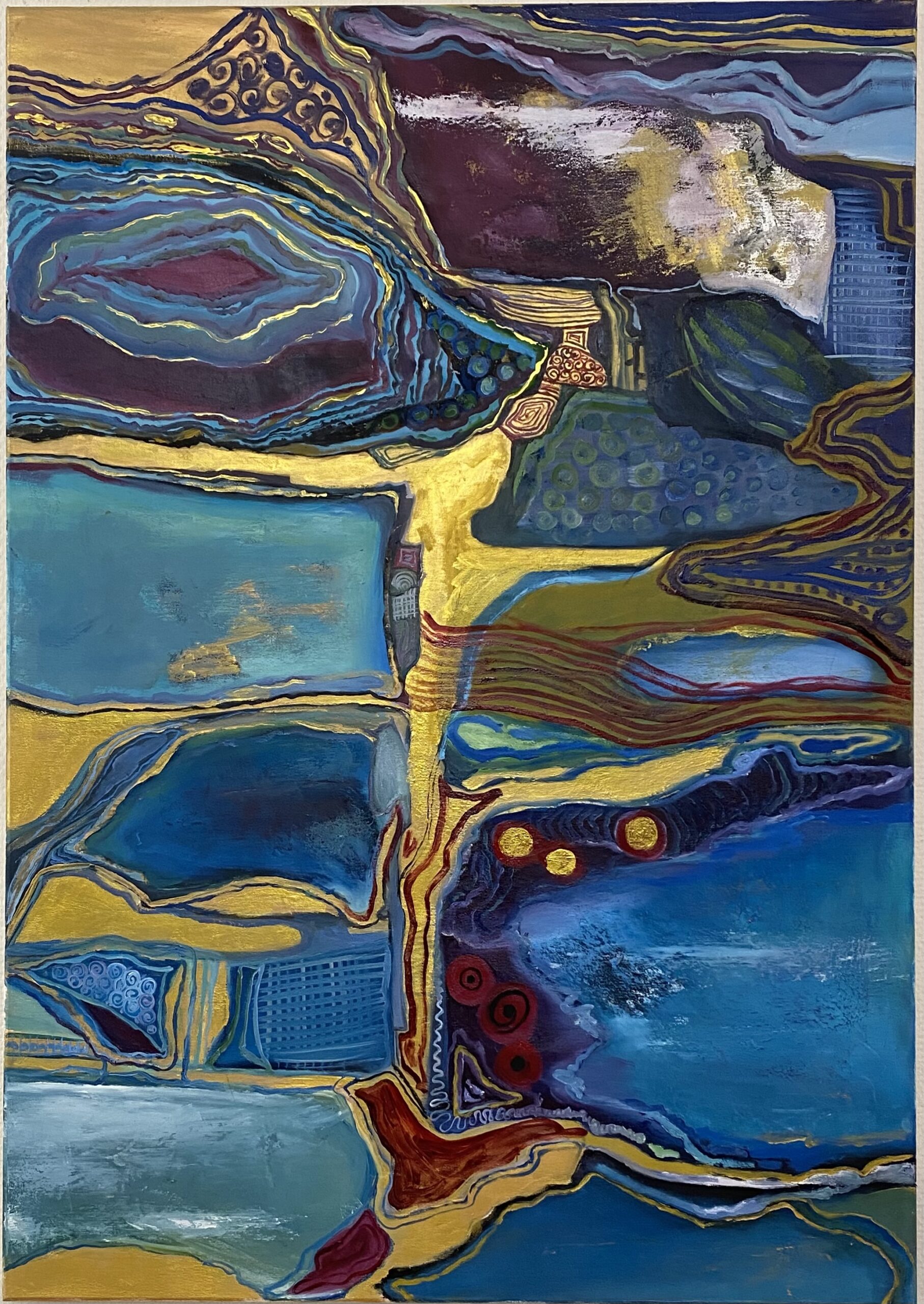 You are currently viewing Abstract oil paint 80×100