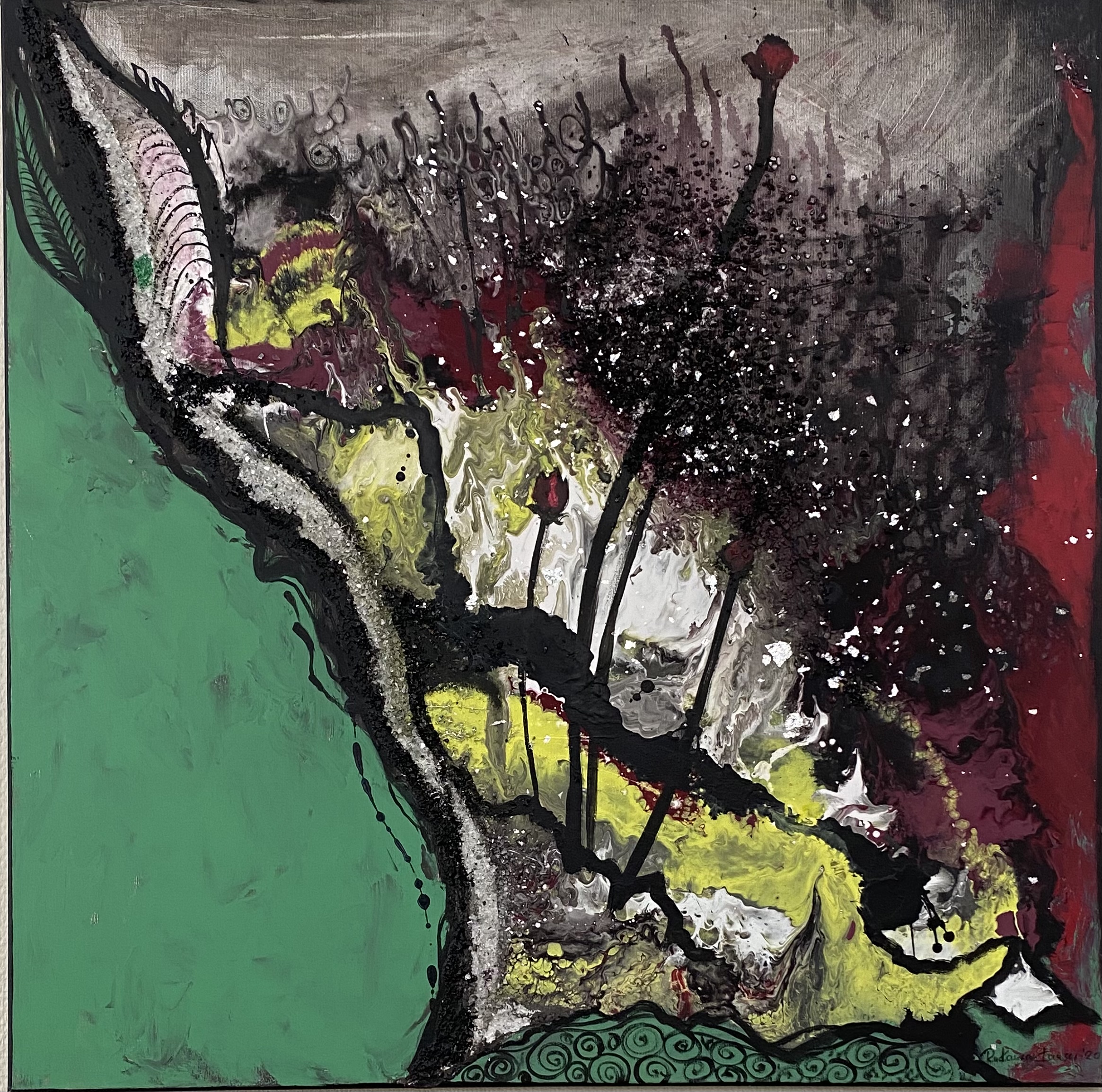 You are currently viewing Abstract acrylic  80×80