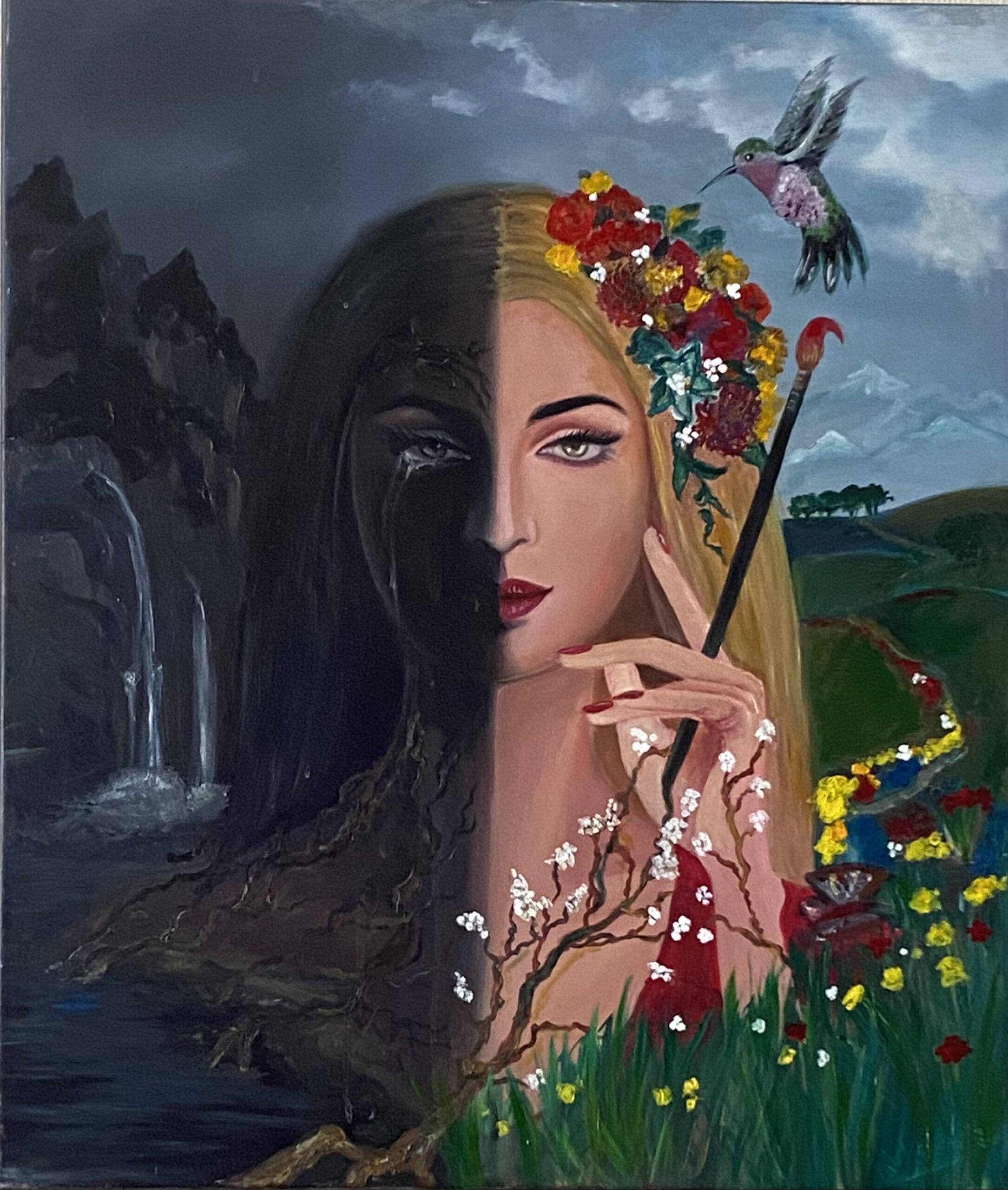 You are currently viewing The transformation of live – oil paint 50×70